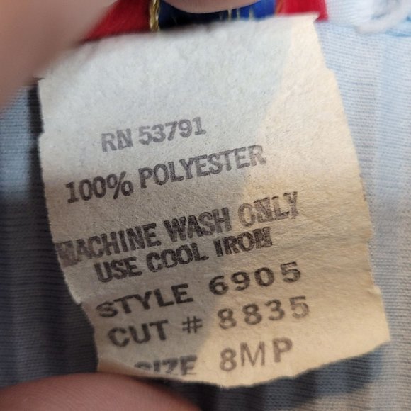 Vintage Secretary Dress Queens Row Polyester Size 8MP Pleated Bow Tie Neck - Picture 6 of 10